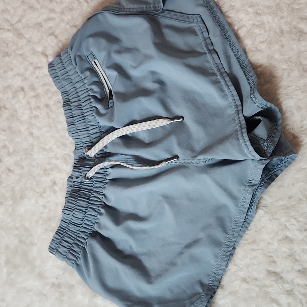 Vuori Women's Athletic Shorts - Light Gray - Picture 6 of 13